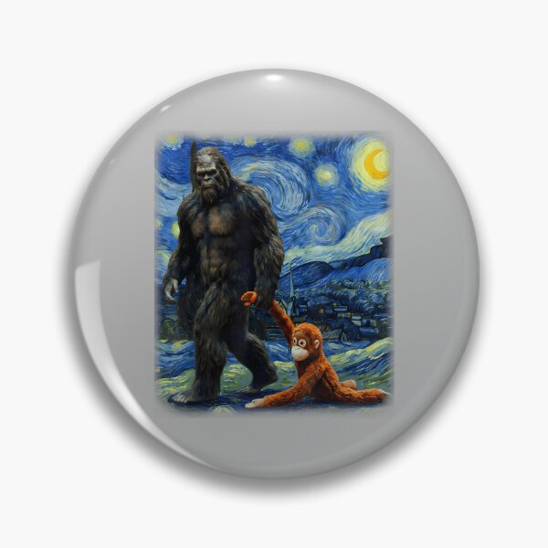 Item preview, Punch the Monkey Bigfoot Sasquatch Video Meme Baby Monkey designed and sold by ArleneRowe.