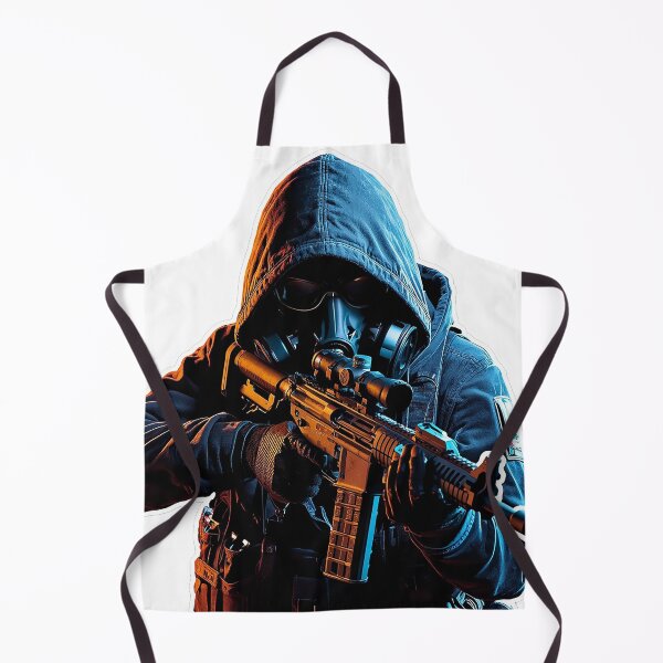 Item preview, Futuristic Hooded Tactical Gas Mask designed and sold by Articooler.