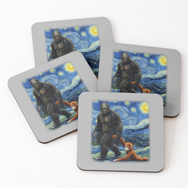 Item preview, Punch the Monkey Bigfoot Sasquatch Video Meme Baby Monkey designed and sold by ArleneRowe.