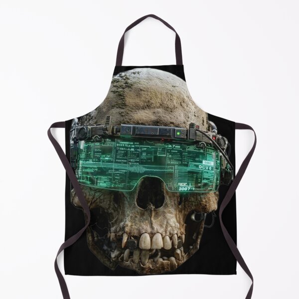 Item preview, Cyberpunk Skull designed and sold by IMOBILYARI.