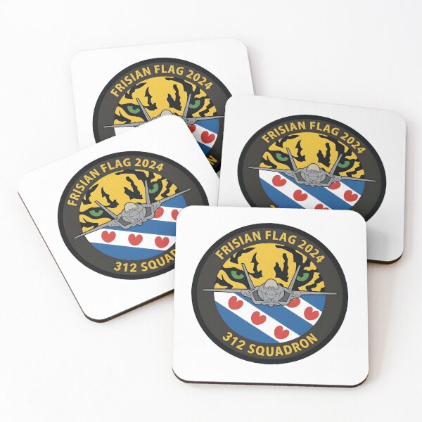 Item preview, Frisian Flag 2024 312 Squadron Tiger Emblem designed and sold by CharlieDesings.