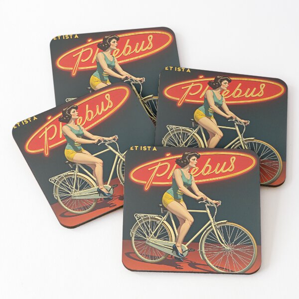 Item preview, 1898 Phebus Bicycles French Advertising Poster designed and sold by MuratshiMana.