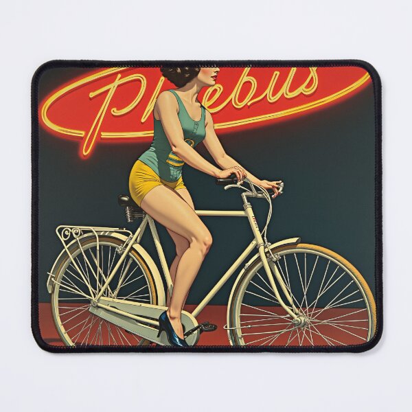 Item preview, 1898 Phebus Bicycles French Advertising Poster designed and sold by MuratshiMana.