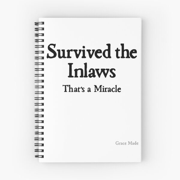 Item preview, Survived the Inlaws, That's a Miracle designed and sold by GraceMadeArt.