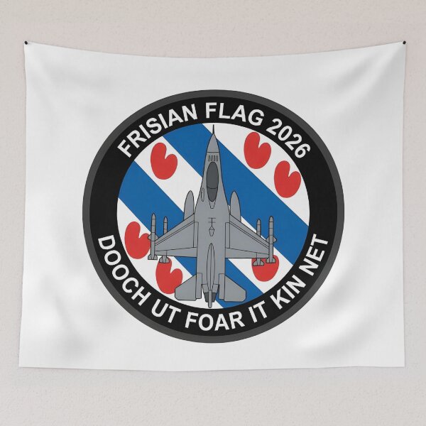 Item preview, Frisian Flag 2026 West Frisian Motto Emblem designed and sold by CharlieDesings.