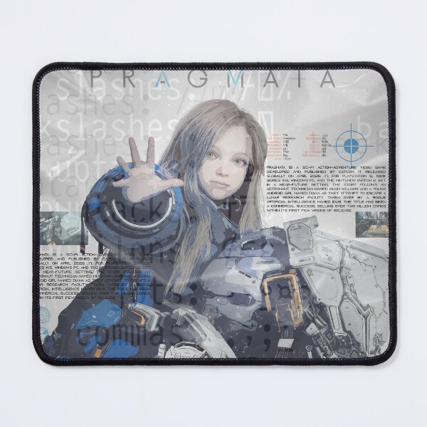 Item preview, Pragmata Diana & Astronaut Industrial Graphic Art designed and sold by Shopunte.