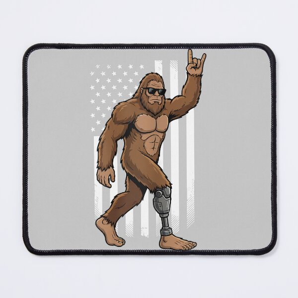 Item preview, Bigfoot Prosthetic Leg USA Flag 4th of July Amputee designed and sold by mjohnson9.