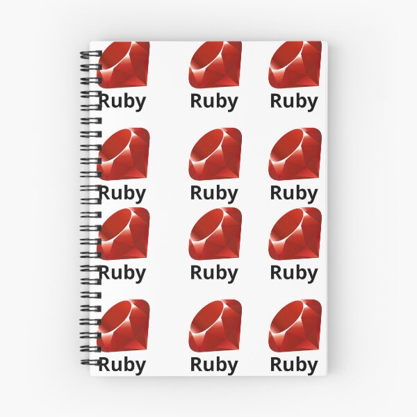 Item preview, Ruby Wordmark 4x designed and sold by GlassySteel.