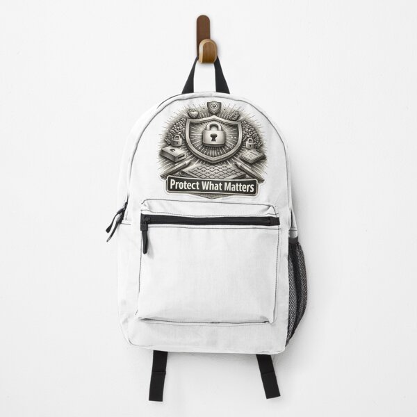 Item preview, ​Protect What Matters Cybersecurity Shield IT Tech Design designed and sold by JREEHBRAND.
