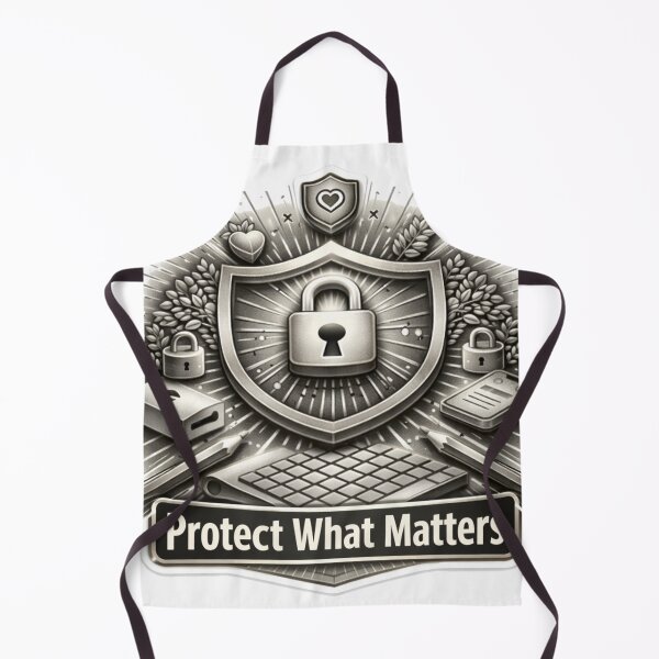 Item preview, ​Protect What Matters Cybersecurity Shield IT Tech Design designed and sold by JREEHBRAND.