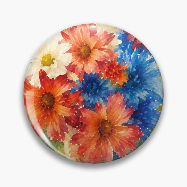 Item preview, Where Freedom Blooms Daydream - Red White Blue Americana Flower Bouquet designed and sold by Loveisthebtwd.