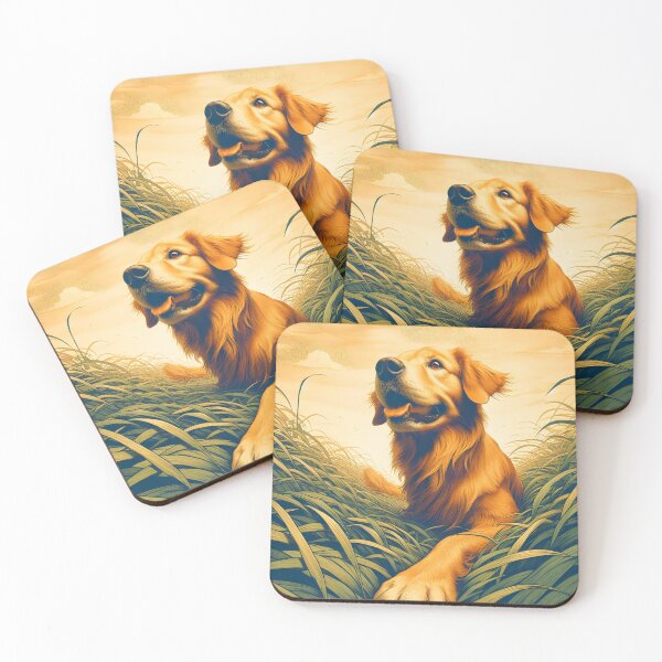 Item preview, Golden Retriever, Ai Generated Art designed and sold by ACC .