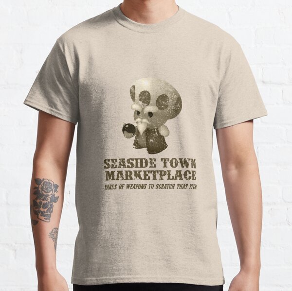 Seaside Town Marketplace Classic T-Shirt