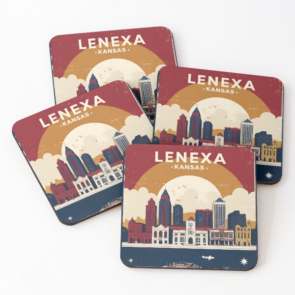 Item preview, Lenexa Kansas 1950s USA Vintage Travel Tourism designed and sold by TravelersGems.