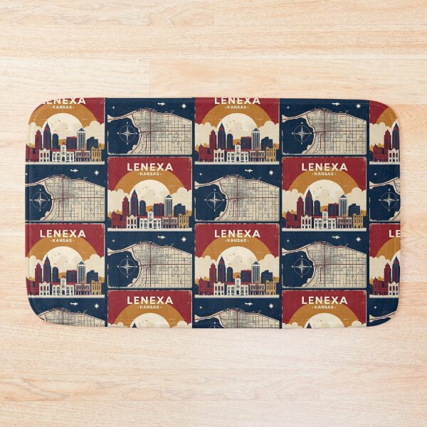 Item preview, Lenexa Kansas 1950s USA Vintage Travel Tourism designed and sold by TravelersGems.