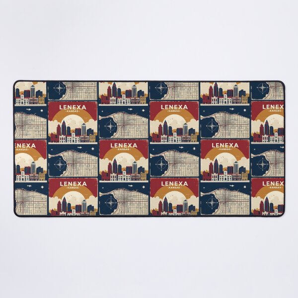 Item preview, Lenexa Kansas 1950s USA Vintage Travel Tourism designed and sold by TravelersGems.