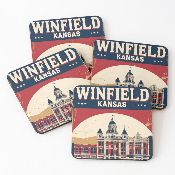 Item preview, Winfield Kansas 1950s USA Vintage Travel Tourism designed and sold by TravelersGems.