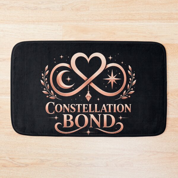Item preview, Constellation Bond Celestial Heart Design, Romantic Cosmic Love Illustration, Soulmate Connection Art for Couples designed and sold by JagrDesigns.