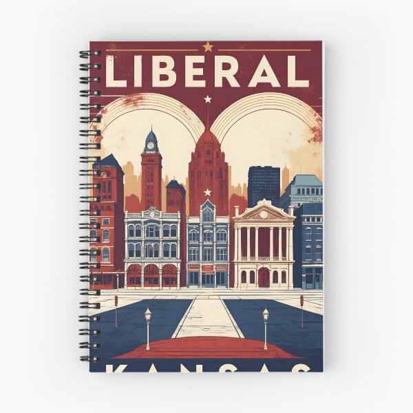 Item preview, Liberal Kansas 1950s USA Vintage Travel Tourism designed and sold by TravelersGems.