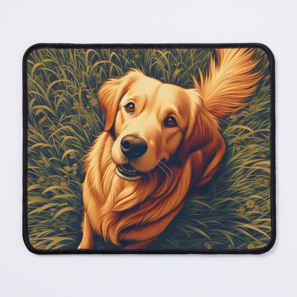 Item preview, Golden Retriever, Ai Generated Art designed and sold by ACC .