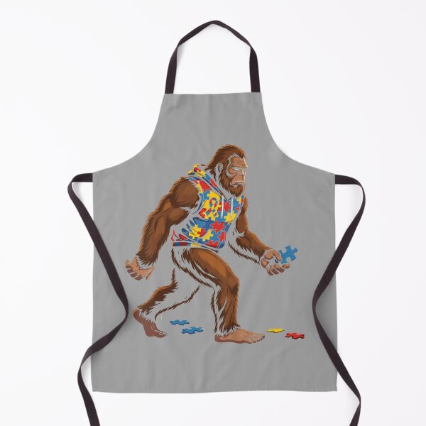 Item preview, Bigfoot Autism Awareness Autistic Sasquatch Puzzle designed and sold by GreggRoss.