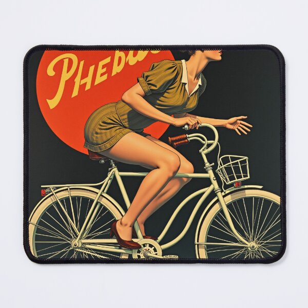 Item preview, 1898 Phebus Bicycles French Advertising Poster designed and sold by MuratshiMana.