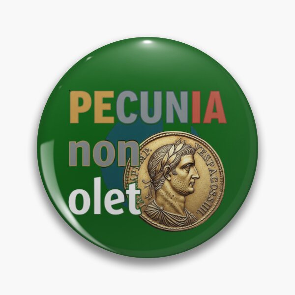 Item preview, Pecunia Non Olet Roman Emperor Vespasian Gold Coin designed and sold by Supergrafix07.