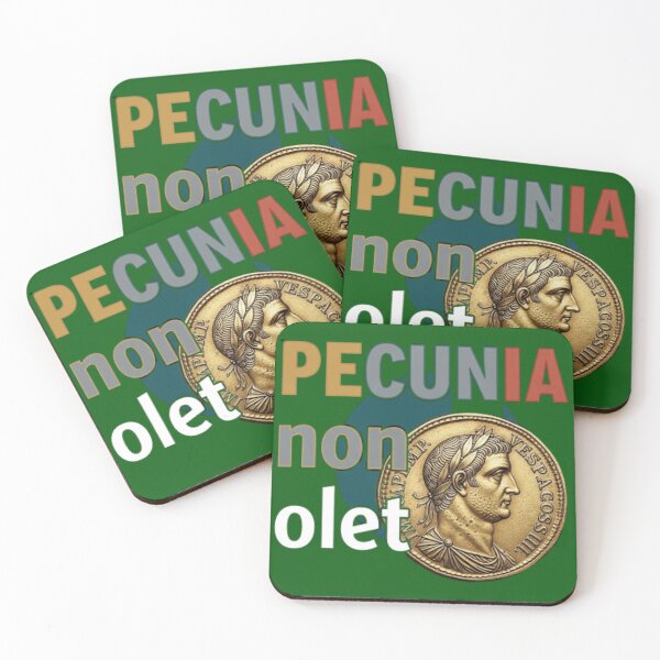 Item preview, Pecunia Non Olet Roman Emperor Vespasian Gold Coin designed and sold by Supergrafix07.