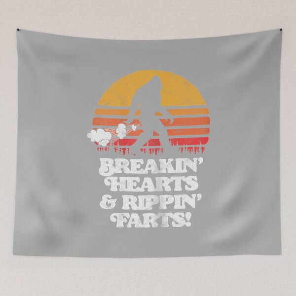 Item preview, Sasquatch Breakin Hearts & Rippin Farts! Funny Bigfoot Sun Small designed and sold by ArleneRowe.