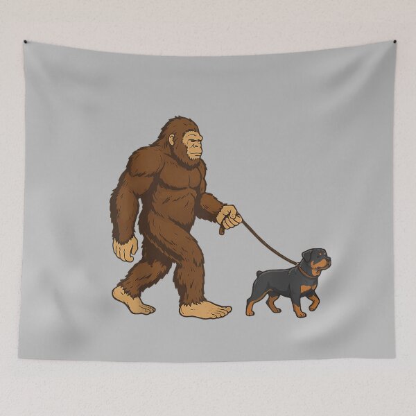 Item preview, Bigfoot Rottweiler Tank Top designed and sold by mjohnson9.