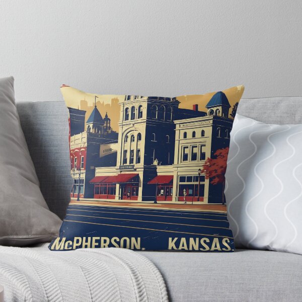 Item preview, McPherson Kansas 1950s USA Vintage Travel Tourism designed and sold by TravelersGems.