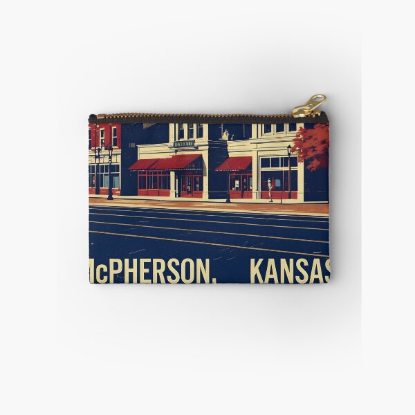 Item preview, McPherson Kansas 1950s USA Vintage Travel Tourism designed and sold by TravelersGems.