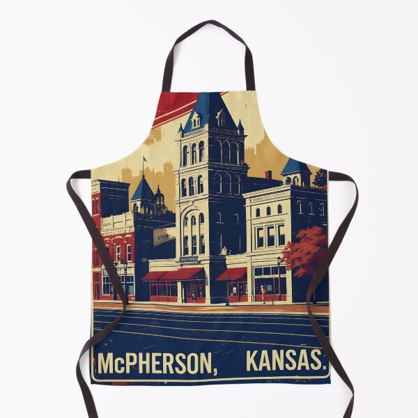 Item preview, McPherson Kansas 1950s USA Vintage Travel Tourism designed and sold by TravelersGems.