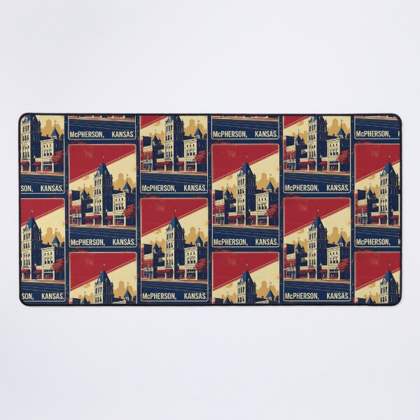 Item preview, McPherson Kansas 1950s USA Vintage Travel Tourism designed and sold by TravelersGems.