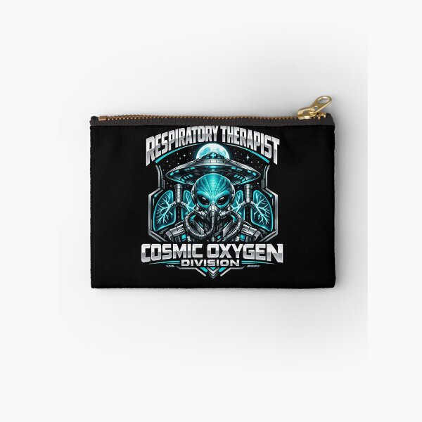 Item preview, Cyberpunk Alien Respiratory Therapist – Cosmic Oxygen Division Sci-Fi Healthcare Streetwear Design for Respiratory Care Week & RT Appreciation Gifts designed and sold by ClinicalHubs.