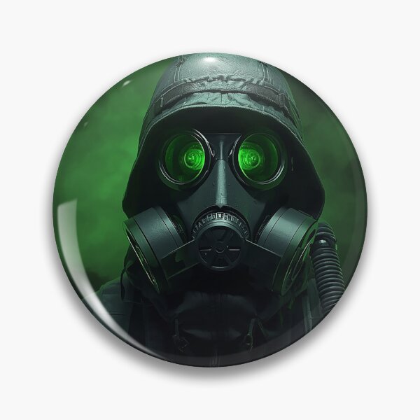 Item preview, Toxic Neon Hooded Gas Mask designed and sold by Articooler.