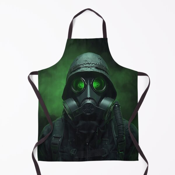 Item preview, Toxic Neon Hooded Gas Mask designed and sold by Articooler.
