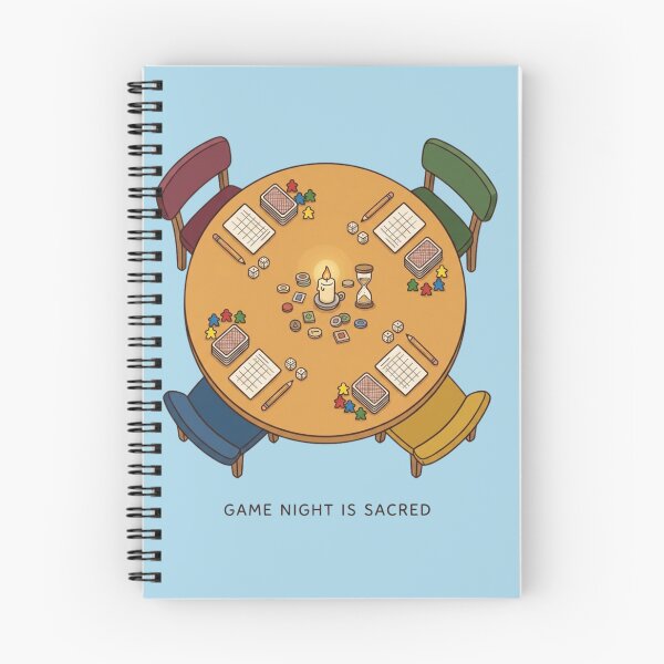 Item preview, Game Night is Sacred — Tabletop Ritual Design designed and sold by Drippik.