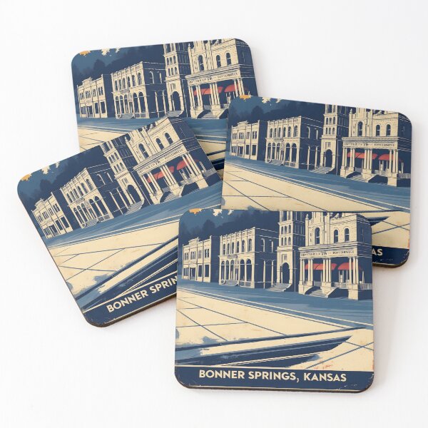 Item preview, Bonner Springs Kansas 1950s USA Vintage Travel Tourism designed and sold by TravelersGems.