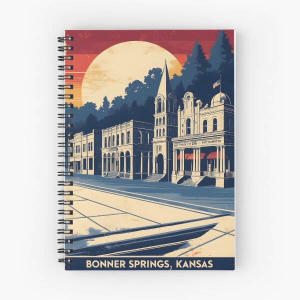 Item preview, Bonner Springs Kansas 1950s USA Vintage Travel Tourism designed and sold by TravelersGems.