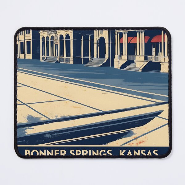 Item preview, Bonner Springs Kansas 1950s USA Vintage Travel Tourism designed and sold by TravelersGems.