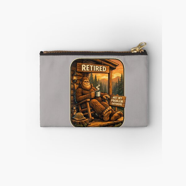 Item preview, Bigfoot Sasquatch Funny Retired Retirement Humor for Men designed and sold by mjohnson9.