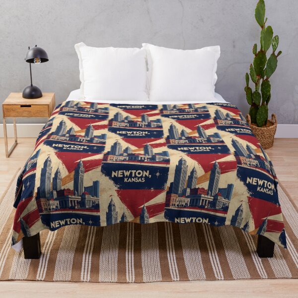 Item preview, Newton Kansas 1950s USA Vintage Travel Tourism designed and sold by TravelersGems.