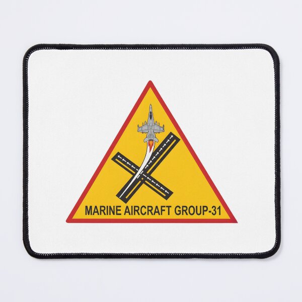 Item preview, Marine Aircraft Group 31 Triangular Aviation Insignia designed and sold by CharlieDesings.