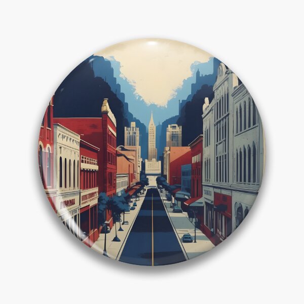 Item preview, Chanute Kansas 1950s USA Vintage Travel Tourism designed and sold by TravelersGems.