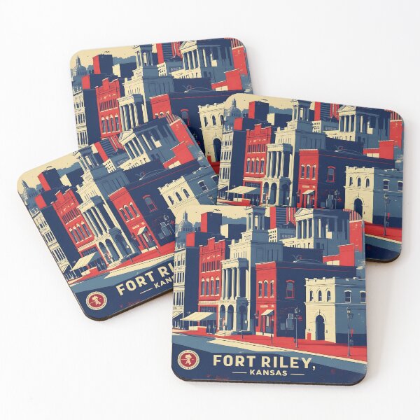 Item preview, Fort Riley Kansas 1950s USA Vintage Travel Tourism designed and sold by TravelersGems.