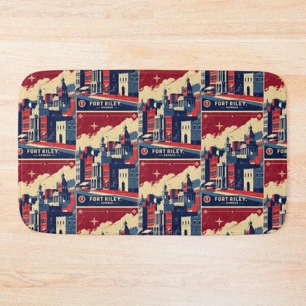 Item preview, Fort Riley Kansas 1950s USA Vintage Travel Tourism designed and sold by TravelersGems.