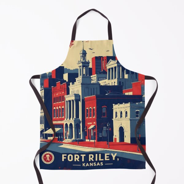 Item preview, Fort Riley Kansas 1950s USA Vintage Travel Tourism designed and sold by TravelersGems.