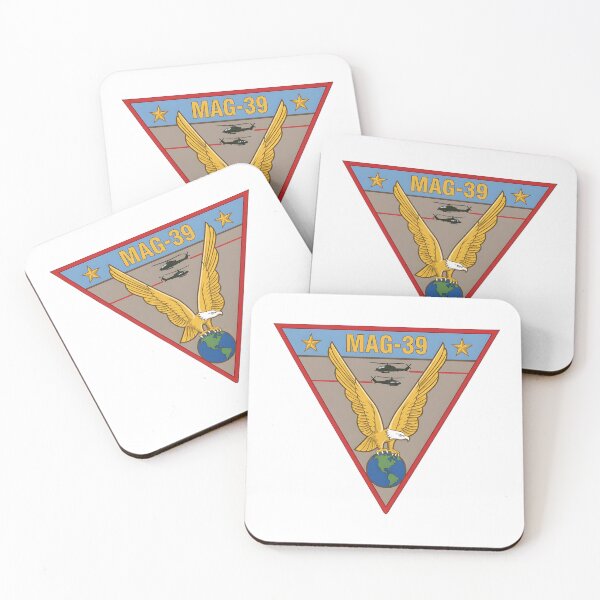 Item preview, Marine Aircraft Group 39 Triangular Aviation Insignia designed and sold by CharlieDesings.