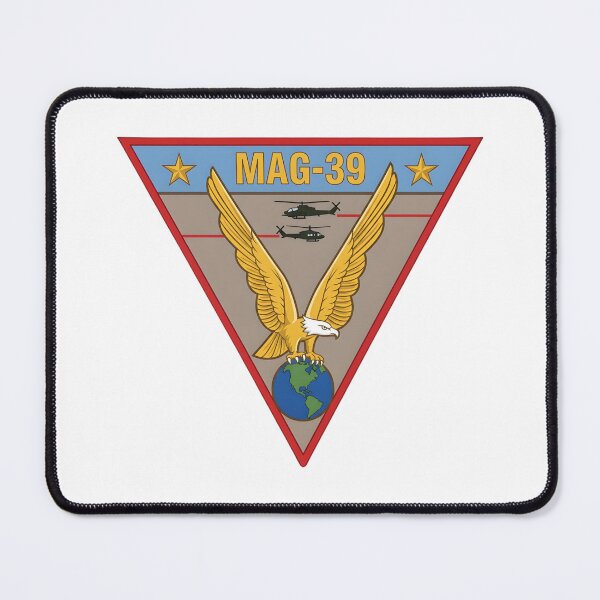 Item preview, Marine Aircraft Group 39 Triangular Aviation Insignia designed and sold by CharlieDesings.